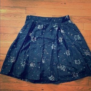 Constellation skater skirt M